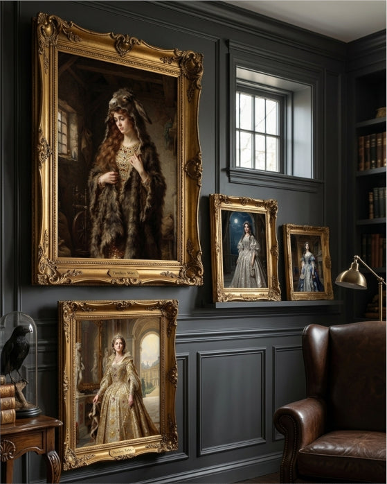 "Donkey Skin"| Gallery Wall Art Set of 4