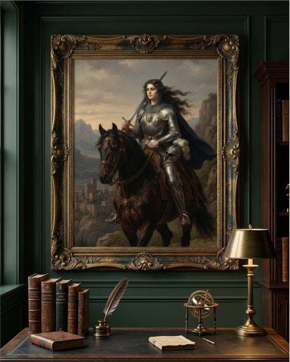 ”The Princess Knight"| Gallery Wall Art Set of 4