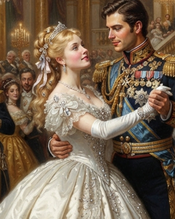 "Cinderella's Dress Collection"| Gallery Wall Art Set of 4