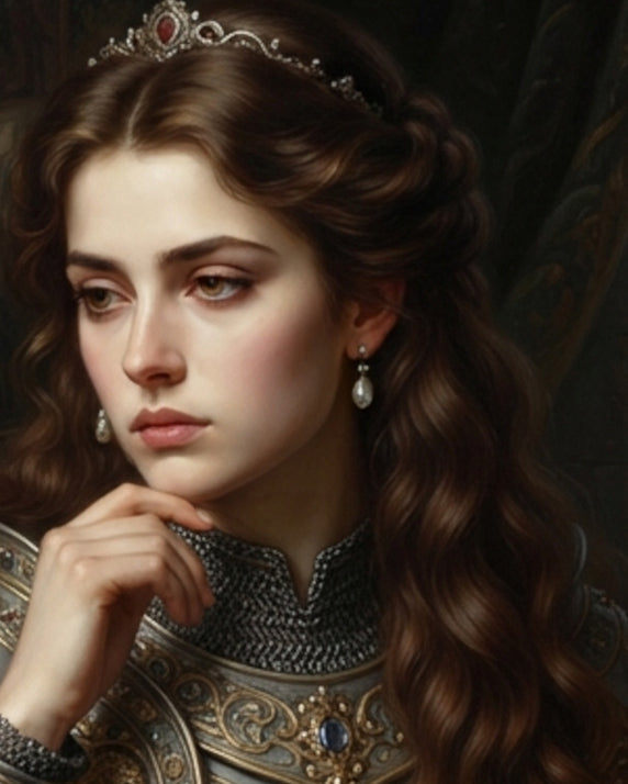 ”The Princess Knight"| Gallery Wall Art Set of 4