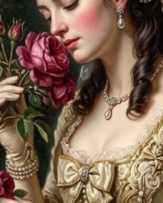"Enigmatic Brides and Roses"| Gallery Wall Art Set of 4