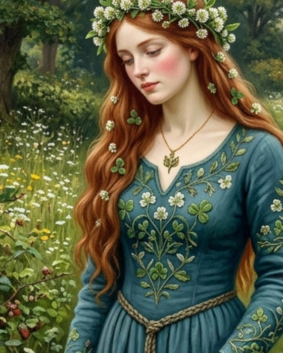 "Flower Crowns"| Gallery Wall Art Set of 4