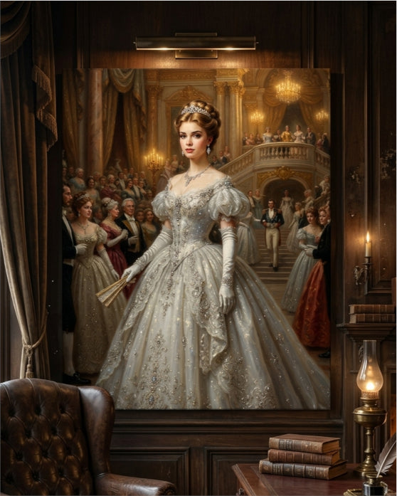 "Cinderella's Dress Collection"| Gallery Wall Art Set of 4