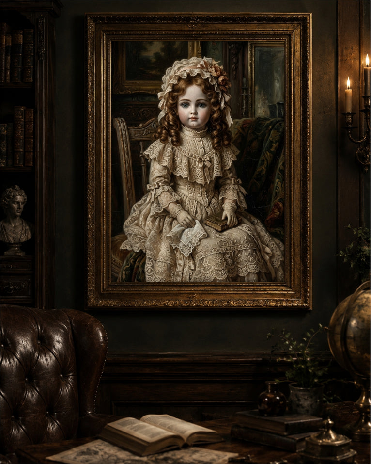 "Bisque Dolls"| Gallery Wall Art Set of 4