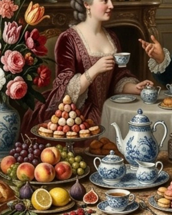 "Classical Teatime"| Gallery Wall Art Set of 4