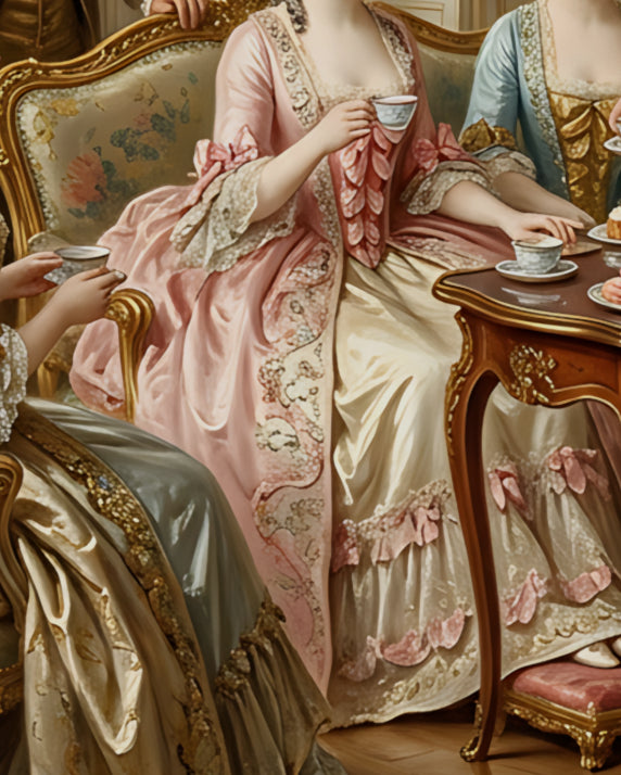 "An Afternoon at the Petit Trianon"| Gallery Wall Art Set of 4
