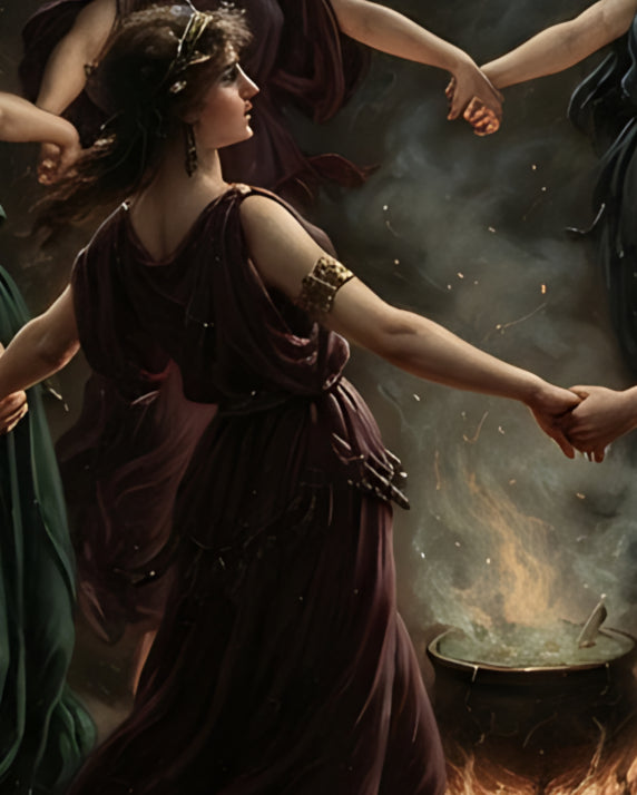 "Rituals of the Ancient Witches"| Gallery Wall Art Set of 4